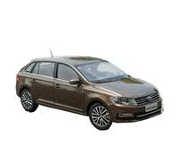 SYYANFEI Coche Juguete Metal 1:18 para Volkswagen Gran Santana Un Regalo para Un Amigo(Brown)