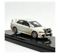 SYYANFEI Coche Metal 1:64 para Mitsubishi Lancer EVO, Adornos De Escena para Adultos Y Adolescentes