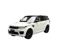 SYYANFEI Coches Fundidos Presión Aleación Modelo 1:18 para Regalo Exhibición Estática Range Rover Sport(White)