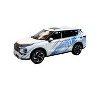 SYYANFEI Colección Autos Modelo Metal Fundido Presión Mitsubishi Outlander SUV 2023 1:18 para Exhibir como Regalo para Amigos Familiares