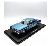 SYYANFEI Fundido a Troquel 1/18 para Mónaco 1974 KK Modelo Aleación Estática Diecast Vehículo Colección Conmemorativa Hobby Juguete Regalo Maqueta de Coche de Juguete(Azul)
