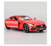 SYYANFEI Fundido a Troquel 1:36 para RMZCITY Benz GT Aleación Dinámica Acabado Modelo De Coche Hobby Coleccionismo Regalos Maqueta de Coche de Juguete(Rojo)