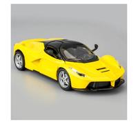 SYYANFEI Fundido a Troquel para Juguetes De Modelos De Coches Deportivos De Aleación En Miniatura Fieles Al Original Maqueta de Coche de Juguete(Yellow)
