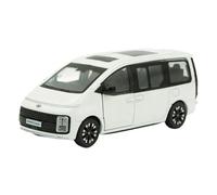 SYYANFEI Maqueta Coche Juguete 1:38 para Hyundai STARIA Furgoneta Juguete Aleación Coche Fricción Juguete Colección para Adultos Navideño