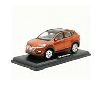 SYYANFEI Maqueta Coche Juguete Coche Juguete Hyundai Tucson 1:38 Modelo Metal Fundido Presión Fricción Ideal para Decoración del Hogar como Juguete Coleccionable(Naranja)