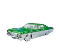 SYYANFEI Maqueta de Coche de Juguete 1:24 A Escala Chevrolet Impala SS 1967 Aleación Metal Fundido A Presión Vintage Coche ModeStatic Colección Juguetes De Exhibición Fundido a Troquel(Verde)