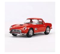 SYYANFEI Maqueta de Coche de Juguete 1:64 para La Edición De Coleccionista 250GT Convertible Clásico Roadster Modelo De Aleación Coche Juguete Amante Fundido a Troquel(Rojo)