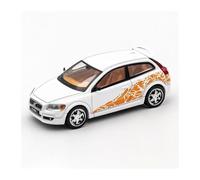 SYYANFEI Maqueta de Coche de Juguete 1/64 para Volvo C30 AlloyClassic Ideas ilimitadas de vehículos en Miniatura Fundido a Troquel(White)