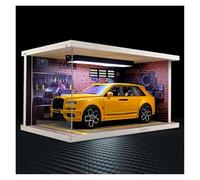 SYYANFEI Maqueta de Coche de Juguete Rolls-Royce Cullinan Escala 1:20 con Caja Presentación Coche Fundición Presión Estático Coleccionable Regalo Decorativo Fundido a Troquel(Yellow)