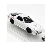 SYYANFEI Modelo Coche Juguete Aleación 1:64 Mazda RX-7 Adultos Adolescentes Regalo Escena Adornos Blanco