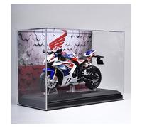 SYYANFEI Motos Miniatura Juguete 1:12 para Honda CBR1000RR Fireblade Modelo Motocicleta Aleación Miniatura Juguete Colección De Adornos Estáticos Ltd Edition ColecciónDecoración(White-B)