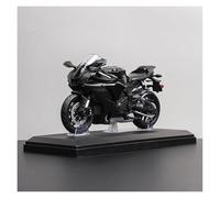 SYYANFEI Motos Miniatura Juguete 1:12 para Yamaha R1 Motos Modelos Autos Juguetes Aleación Diecast Modelo Miniatura con Vehículo Regalos De Cumpleaños Ltd Edition ColecciónDecoración(Negro)