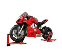 SYYANFEI Motos Miniatura Juguete 1:6 para Ducati V4S Racing Gran Tamaño,Modelo Motocicleta Aleación Metal Fundido Presión Pulverizable con Sonido Juguetes para Ltd Edition ColecciónDecoración