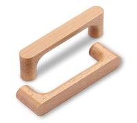 SYZOW 6 Pieza Gabinete de madera manejar cajón de madera manejar armario central de 128mm de agujero hardware manejar puerta de Gabinete