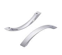 SYZOW 6 Pieza Tiradores Cocina 96mm Tiradores Armarios cromado pulido Tirador Puerta Tiradores Cajones Muebles Tirador - Manillas Asas para Tiradores Muebles
