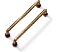 SYZOW 6 piezas Tiradores Armario Bronce Tiradores Para Cocina 192 mm, Manija de Gabinete Manijas de Morden de Muebles-Manillas Asas para Tiradores Muebles