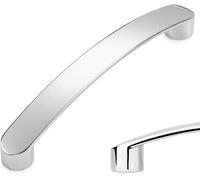 SYZOW Tiradores de muebles de cocina 224mm, 10 Pieza Tiradores Cocina cromado pulido Tiradores Armarios -Manillas Asas para Tiradores Muebles