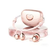 Syzplnwy Auriculares Bluetooth de conducción ósea, auriculares con clip en forma de corazón con cordón portátil, auriculares inalámbricos con batería de larga duración, deportes y uso diario