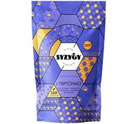 SYZYGY FOOD - Triptofano con Melatonina y Magnesio, Vitamina B6, B5, B3 y Espirulina - 1,78mg de Melatonina - 120 Cápsulas - 600mg de Triptófano con Magnesio para Dormir Bien - Fabricado España