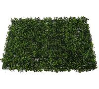 SZ Plancha Alfombra de Césped Artificial 60 * 40cm Jardín Vertical Decoración Interior Pared Hierba (Boj)
