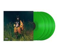 Sza Sos Deluxe: Caja De Lana 4 X Vinilos Lp Coloridos Verdes Nuevos Y Sellados