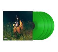 Sza Sos Deluxe: Caja De Lana 4 X Vinilos Lp Coloridos Verdes Nuevos Y Sellados