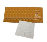 Szaerfa 10 piezas nano toallitas antivaho, paños de limpieza de anteojos, toallitas de limpieza reutilizables para anteojos, tabletas, pantallas, toallitas para lentes de cámara