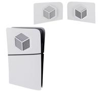 Szaerfa Consola de refrigeración de ventilación de la Placa Frontal para Sony PS5 Slim,Carcasa de Repuesto para Playstation 5 Slim,Funda Protectora Dura a Prueba de Golpes y Anti-arañazos