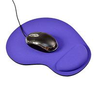 Szaerfa Estera Antideslizante Mousepad del Gel de la Ayuda de la muñeca Alfombrilla de Micemat del Ordenador portátil de la PC de la computadora (púrpura)