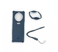 Szaerfa Funda de Silicona para Insta360 X5, cámara de acción Deportiva Cuerpo Protector de la Piel Shell de Viaje de Transporte CAM Marco de Protección de Vivienda Jaula Lens Guard(Case Only) (Negro)