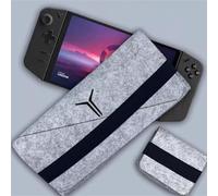 Szaerfa Funda de Transporte para Lenovo Legion go,Bolsa de Viaje portátil Ultra Delgada de Fieltro para Accesorios de Consola de Juegos,Estuche Protector para Mando de Mano (Gris)