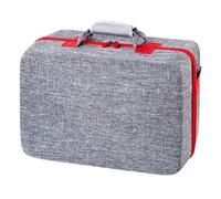 Szaerfa Funda de Transporte rígida para PS5 Slim - Disco de Consola de Juegos/Edición Digital/Controlador y Accesorios,Bolsa Protectora de Viaje para Sony PS5 Slim (Gris)