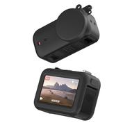 Szaerfa Funda Protectora de Silicona con Tapa para Lente para OSMO Nano, Carcasa Protectora para cámara Deportiva, Funda de Transporte para cámara (Black)