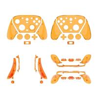 Szaerfa Funda Protectora para GameSir G7 Pro, Carcasa de Repuesto para Consola de Juegos PC, Funda para Mando de Consola portátil (Solo Funda) (Naranja Transparente)