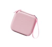 Szaerfa Mini Estuche de Transporte para OSMO Action 6, Funda Impermeable para cámara de acción, Funda de PU para cámara de Mano, Organizador, Bolsa de Viaje pequeña, protección (Solo Estuche) (Rosa)
