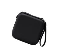 Szaerfa Mini Estuche de Transporte para OSMO Action 6, Funda Impermeable para cámara de acción, Funda de PU para cámara de Mano, Organizador, Bolsa de Viaje pequeña, protección (Solo Estuche) (Negro)