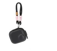 Szaerfa Mini Estuche de Transporte para OSMO Nano, Bolsa rígida para cámara de acción, Funda de PU para cámara de Mano, Organizador, Caja pequeña de Viaje, Bolsa Impermeable (Solo Estuche) (Negro)