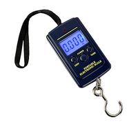 Szaerfa Peso de la luz trasera gancho de bolsillo Escala de equipaje colgante 40 kg / 10 g Kg Lb OZ