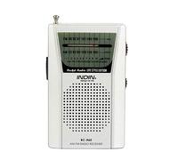 Szaerfa Radio portátil de pequeño tamaño Mini Pocket Radio Am FM con Antena para Ancianos de Emergencia con Funcionamiento a batería