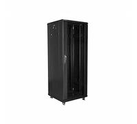 Armario rack lanberg ff01-6632-12b negro - 19'/48.26cm - 32u - ip20 - 600x600x1610mm - hasta 800kg de carga - accesorios