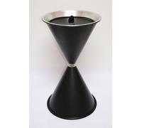 Szagato - Cenicero de pie, color negro