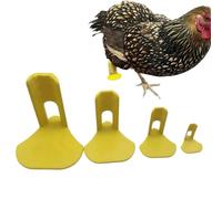 szaluyk Bandas de Patas de Pollo | Férula Ajustable para Aves de Corral - Juego de 4 para Pollitos, Aves y Aves pequeñas | Ayuda a Corregir los Dedos doblados y los Problemas | Granjas Y Cuidado Y R