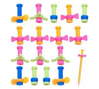 szaluyk Bolígrafo Anti-Estrés Multicolor, Pequeño Juguete Sensorial Fidget para Lápices Infantil, Regulación Emocional Reutilizable para Todas Las Edades