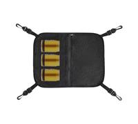 szaluyk Decksbag Decksbag Paddleboard Accessor, Paddleboard Decks Bag, Black Decksbeutel Wasserdicht für Paddle Board & Kayak, Reißverschluss Mesh Carry für Surfbrettpaddleboard - Travel Camp