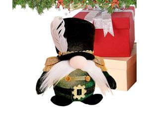 szaluyk Enanos iluminados por Navidad - Soldados LED | Oferta para el Día de Acción de Gracias de Otoño | al Aire Libre para apartamento, Dormitorio, Escuela, Oficina, Fiesta de cumpleaños