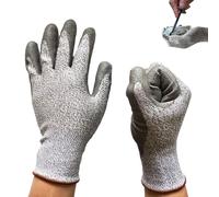 szaluyk Guantes de seguridad de cocina para cortar, 2 unidades, nivel 5, guantes resistentes de corte | Guantes reutilizables para cocineros | Ideal para cortar pescado, carne, mandolina