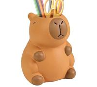 szaluyk Portabolígrafos Capybara de Dibujos Animados: Bonito Almacenamiento de Animales para Rondas de Pelo, marcadores, Utensilios o cepillos de Dientes | Organizador de Escritorio para Dormitorio
