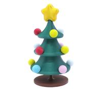 szaluyk Toy Christmas Tree - Swaying Christmas Tree Fidget Toys | Lightted Rotating Ornaments Keepsake Figurines for Kids Boy Girl | Outside Offices Nativity - Holiday Decor