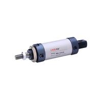 SZBTQMUW 1 par Serie Mal Mini Cilindro neumático de aleación Aluminio 32mm diámetro 25/50mm Carrera Aire Doble acción 32(MAL32-25)