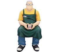 Szchxin Sakamoto Taro Figura Modelo 14 cm Pose Sentado Tope de pasta Figura Colección Anime Figura de Acción Estatua Manga Escultura PVC Decoración Regalo